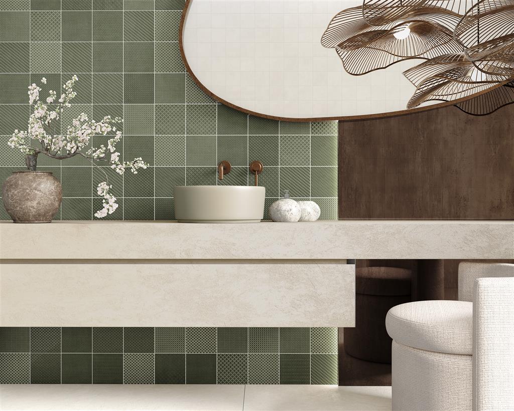 Durstone Beam Green vloertegel mat (foto 2)