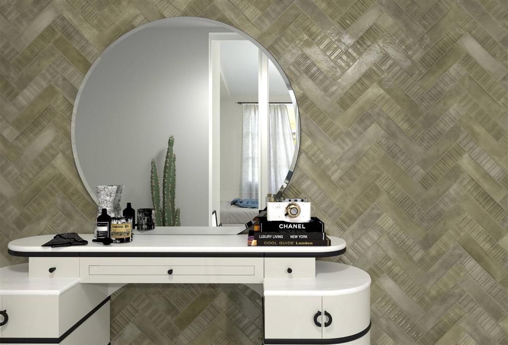 Durstone Concept Olive vloertegel glans - kleur groen (foto 2)