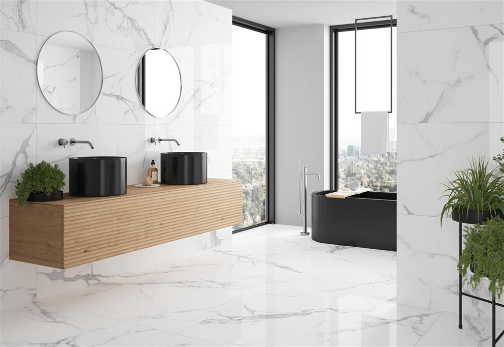 Durstone New Classic Le Blanc wandtegel mat - kleur wit (foto 3)