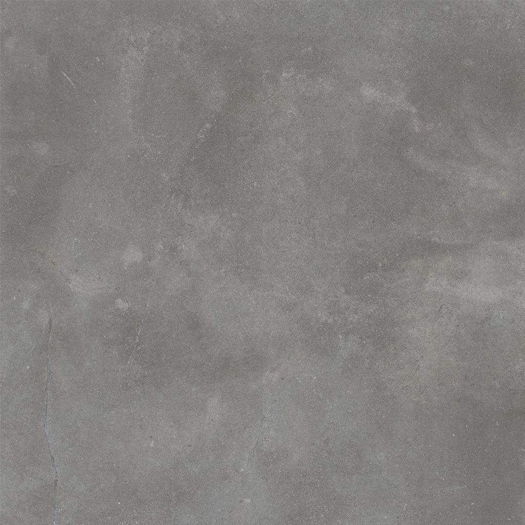 Ealing dryback dark grey - PVC vloer in antraciet, tegelformaat