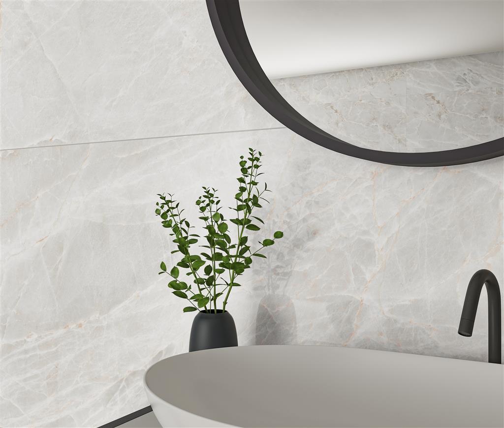 Ecoceramic Brasilia White vloertegel mat - kleur wit (foto 3)