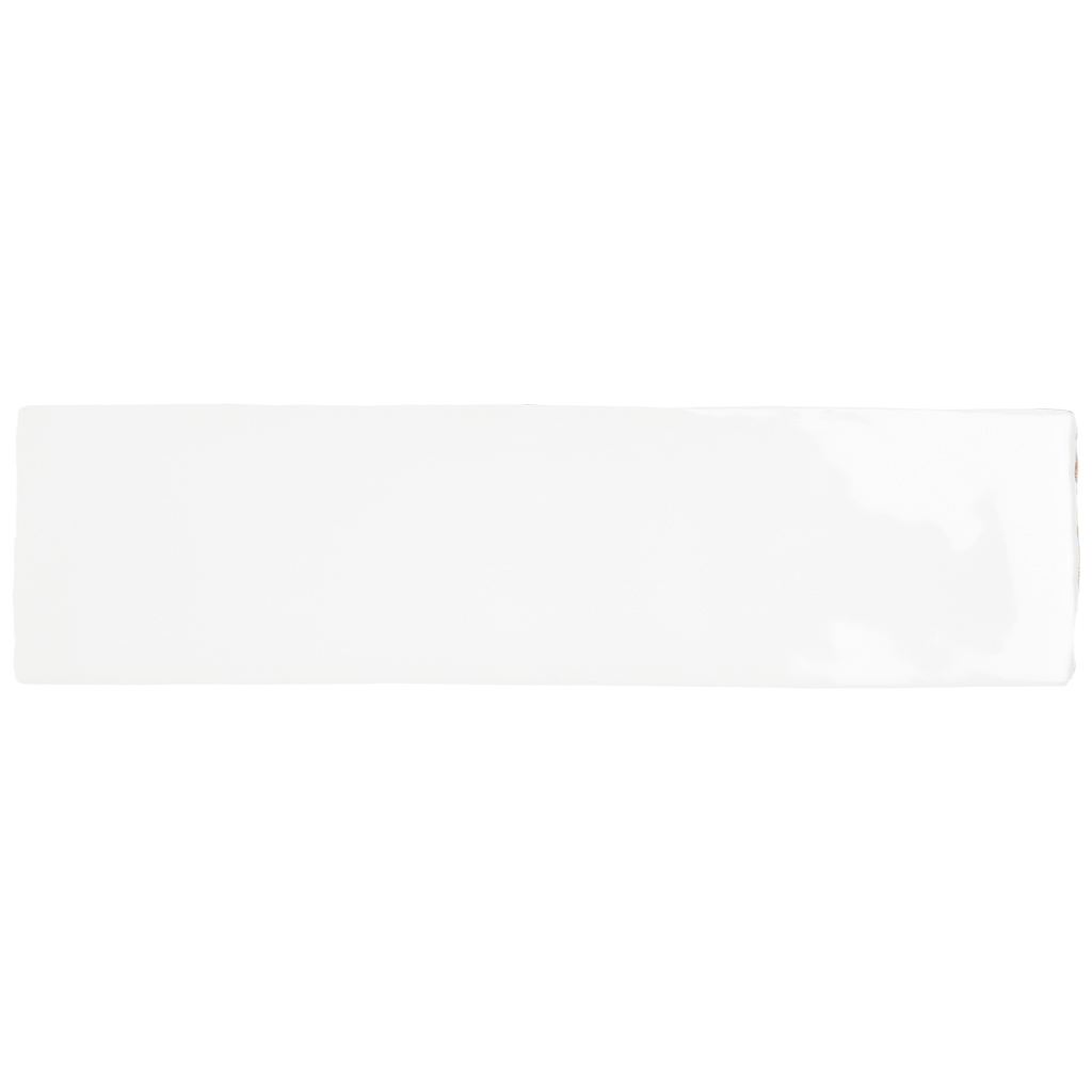 Ecoceramic Bronx Blanco wandtegel glans - kleur wit