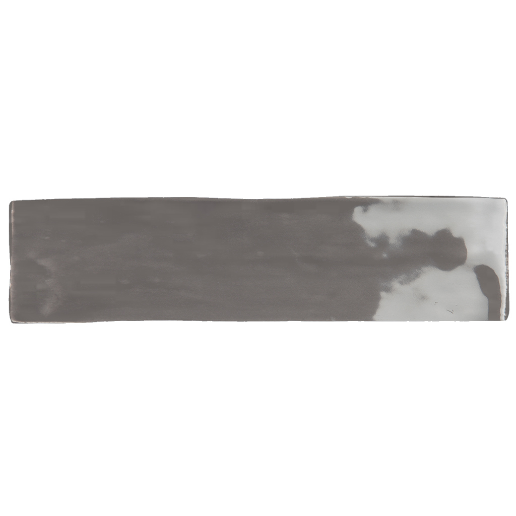 Ecoceramic Bronx Gris wandtegel glans - kleur grijs
