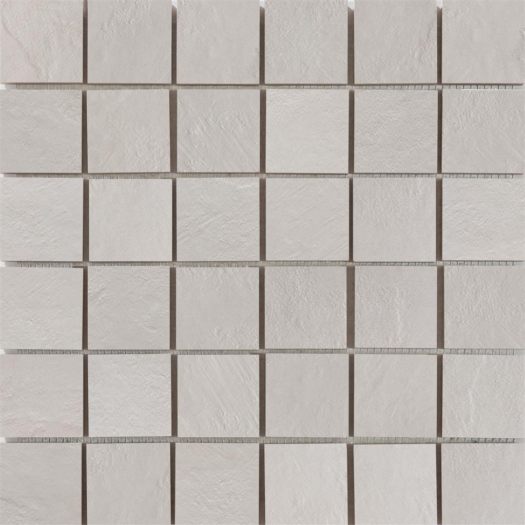 Ecoceramic Newton White mozaïek mat - tegel in wit
