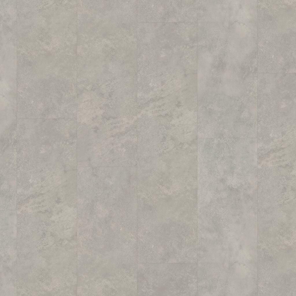 Finsbury dryback light grey - PVC vloer in grijs, rechte planken