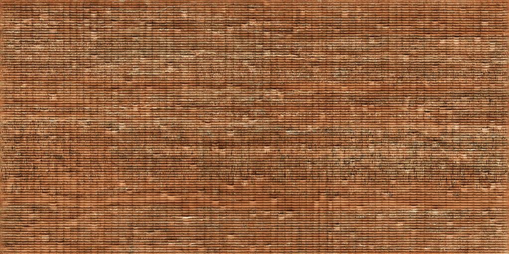 Fioranese SenzaTempo Rosso Persia Pleated decortegel - kleur rood