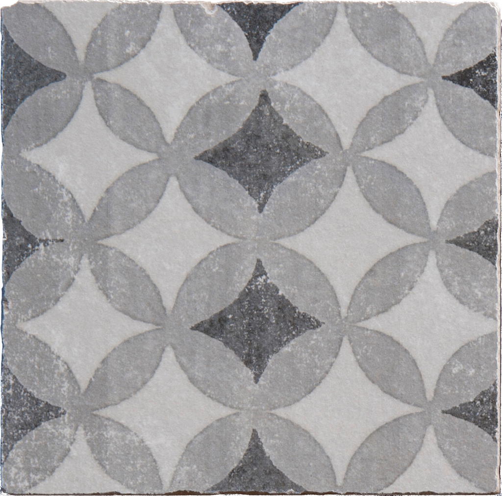 Flaminia Pietra Del Nord Vintage Decor decortegel mat - kleur grijs
