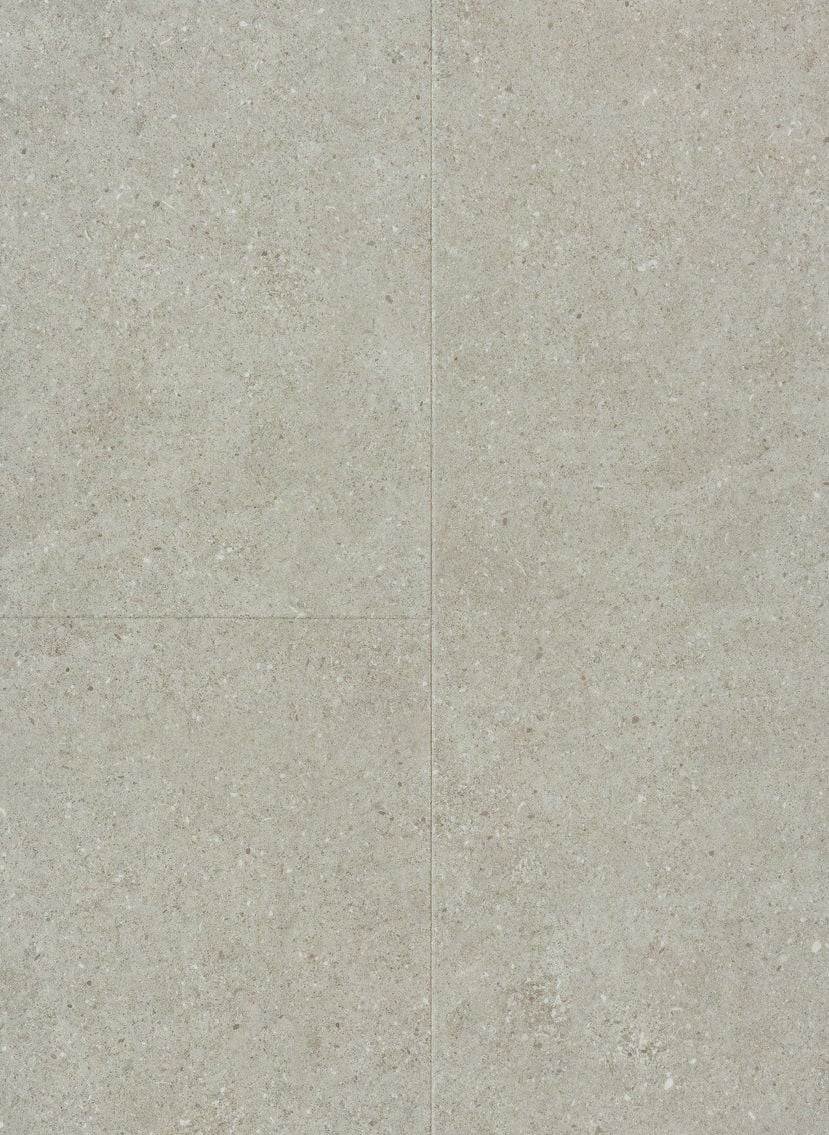 Gelasta Firmfit Tegel 6901 Concrete Greige - PVC vloer in grijs, rechte planken
