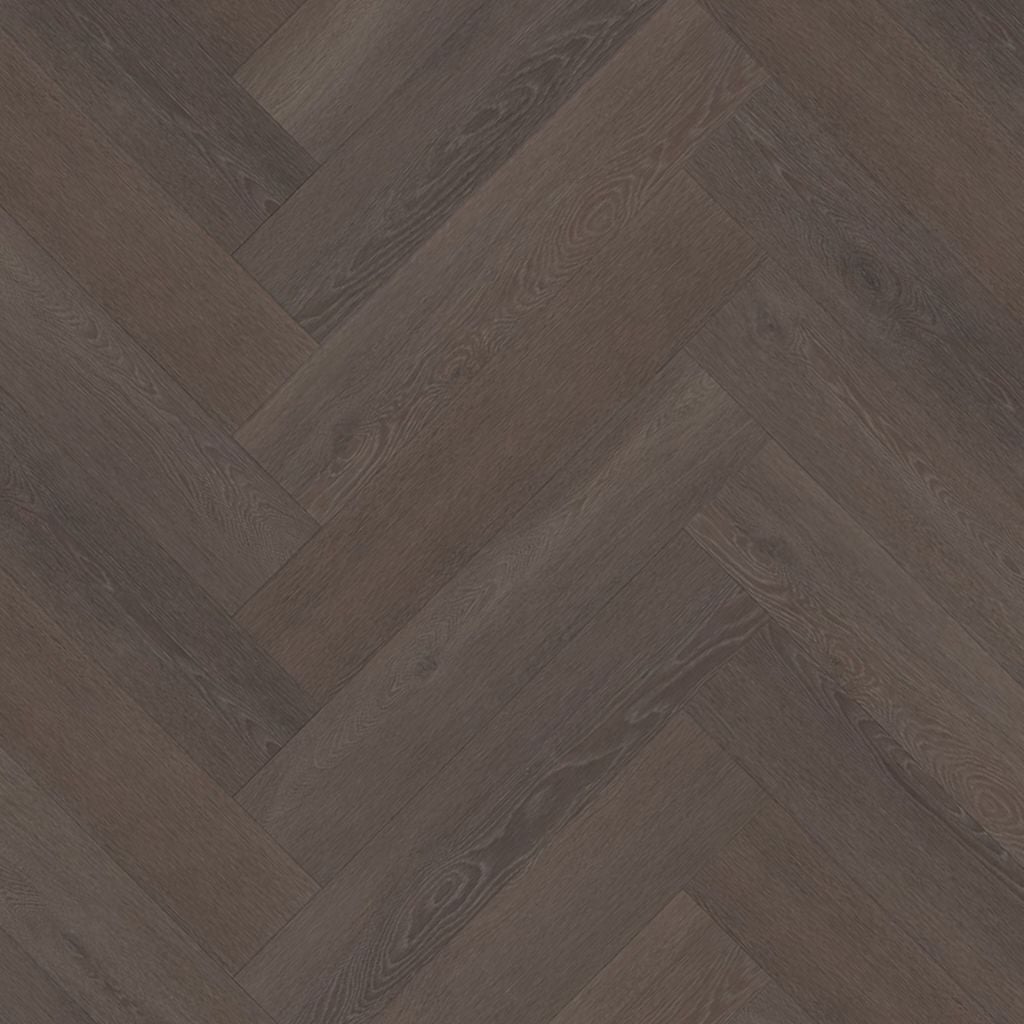 Herringbone click SRC charcoal - PVC vloer in antraciet, visgraat