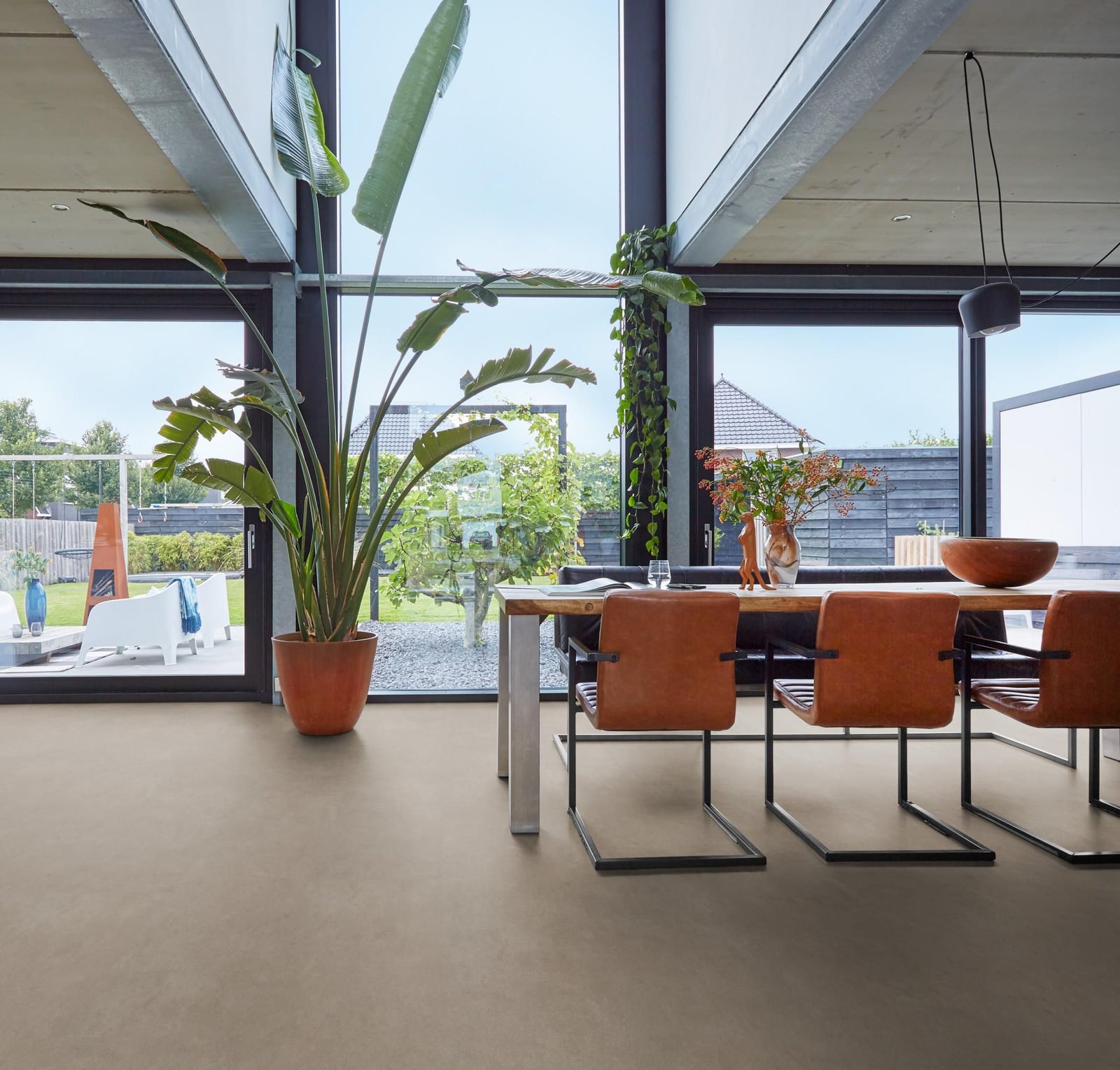 Highbury XL dryback taupe - PVC vloer in grijs, tegelformaat (foto 2)