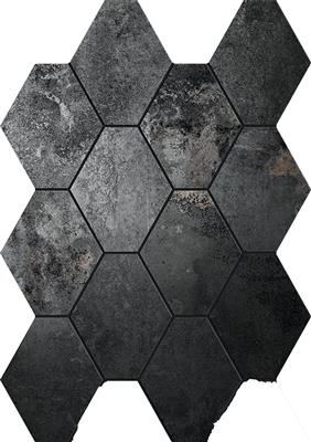 Iron 25x34 Hexagon URW 665-2 - tegel