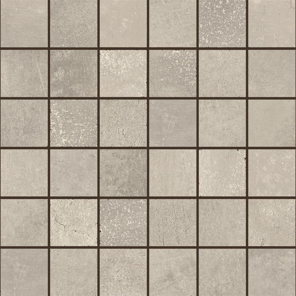 Ivory Matt 4,7x4,7 30x30 Mosaic CSW 306-1 - tegel in beige, mozaïek
