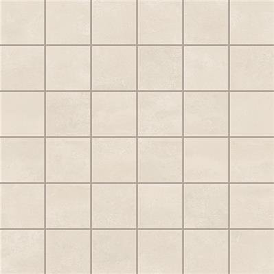 Ivory Matt 4,8x4,8 30x30 Mosaic AEW 047-4 - tegel in beige, mozaïek