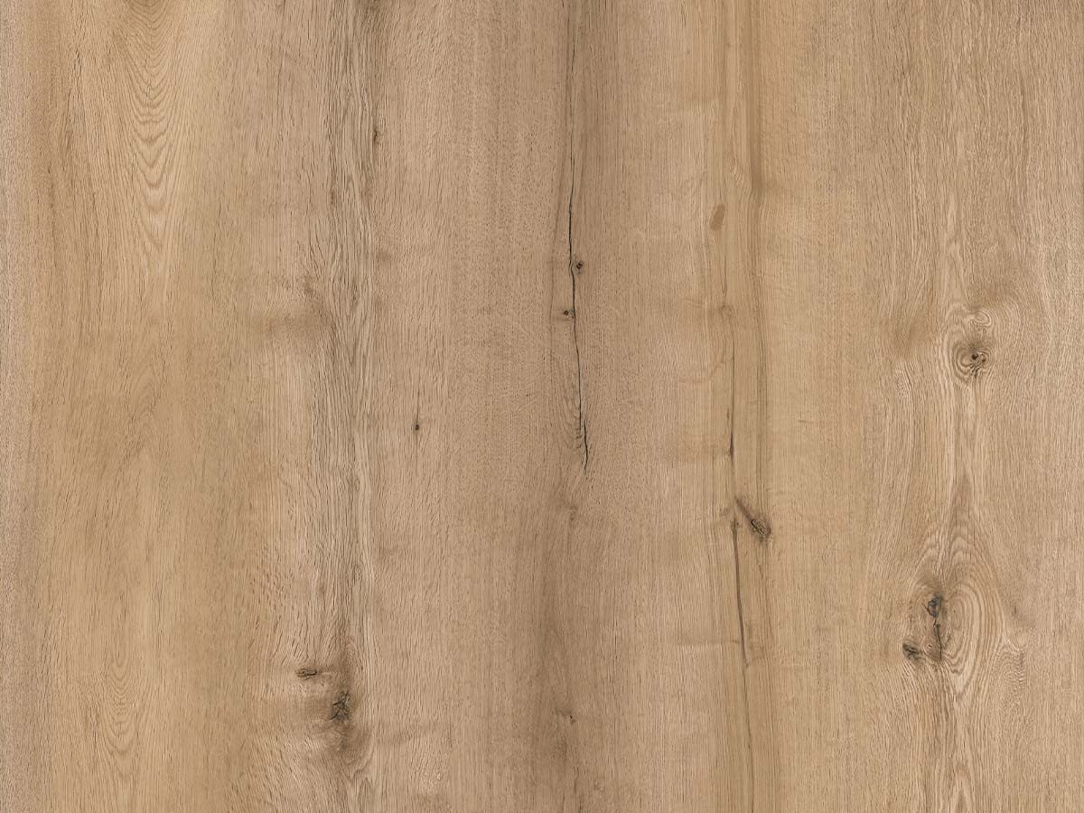 Kaschmir Oak Plank Click - PVC vloer in bruin, rechte planken