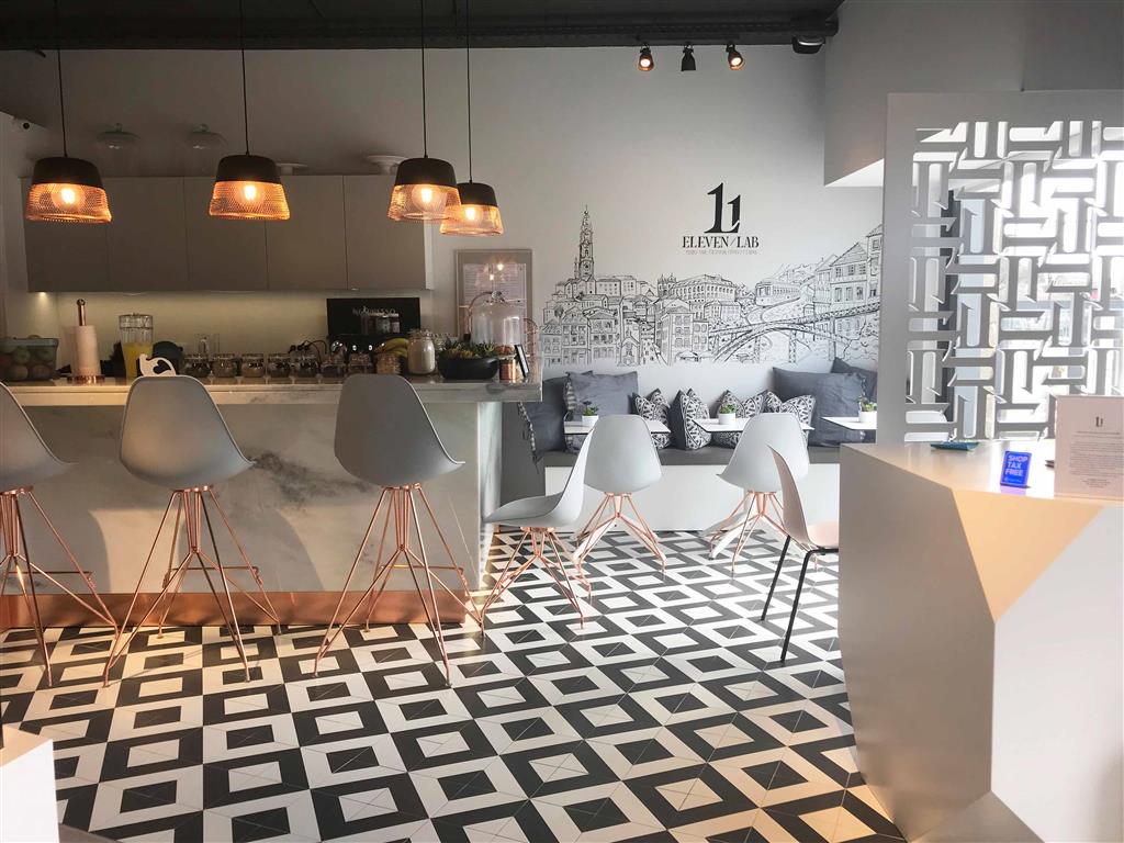 Kerion Neocim Classic Diago Noir Décor vloertegel mat - kleur zwart (foto 3)