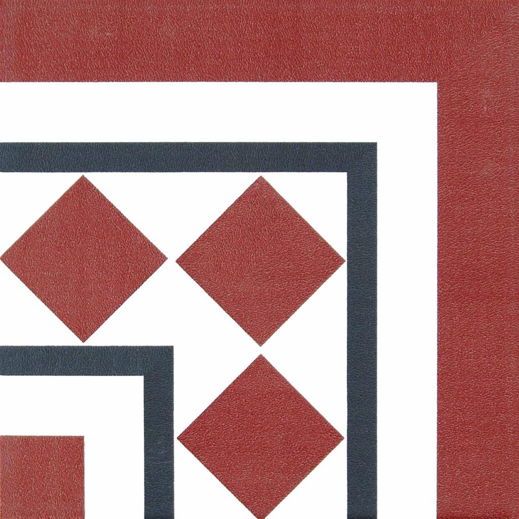 Kerion Neocim Classic Optique Framboise Canto decortegel mat - kleur rood