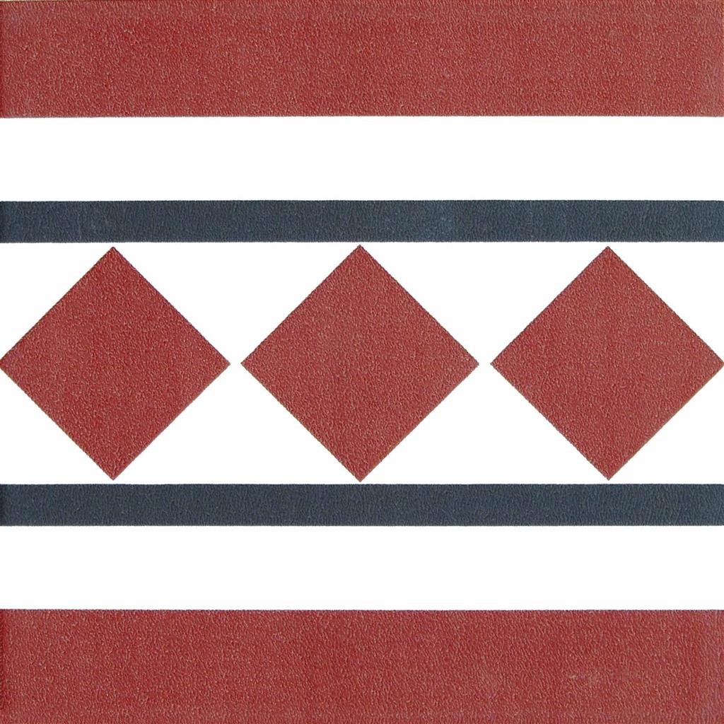 Kerion Neocim Classic Optique Framboise Faixa vloertegel mat - kleur rood