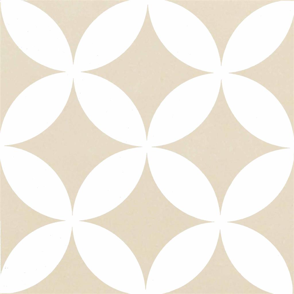 Kerion Neocim Plus Fleur Champagne N Décor vloertegel mat - kleur beige