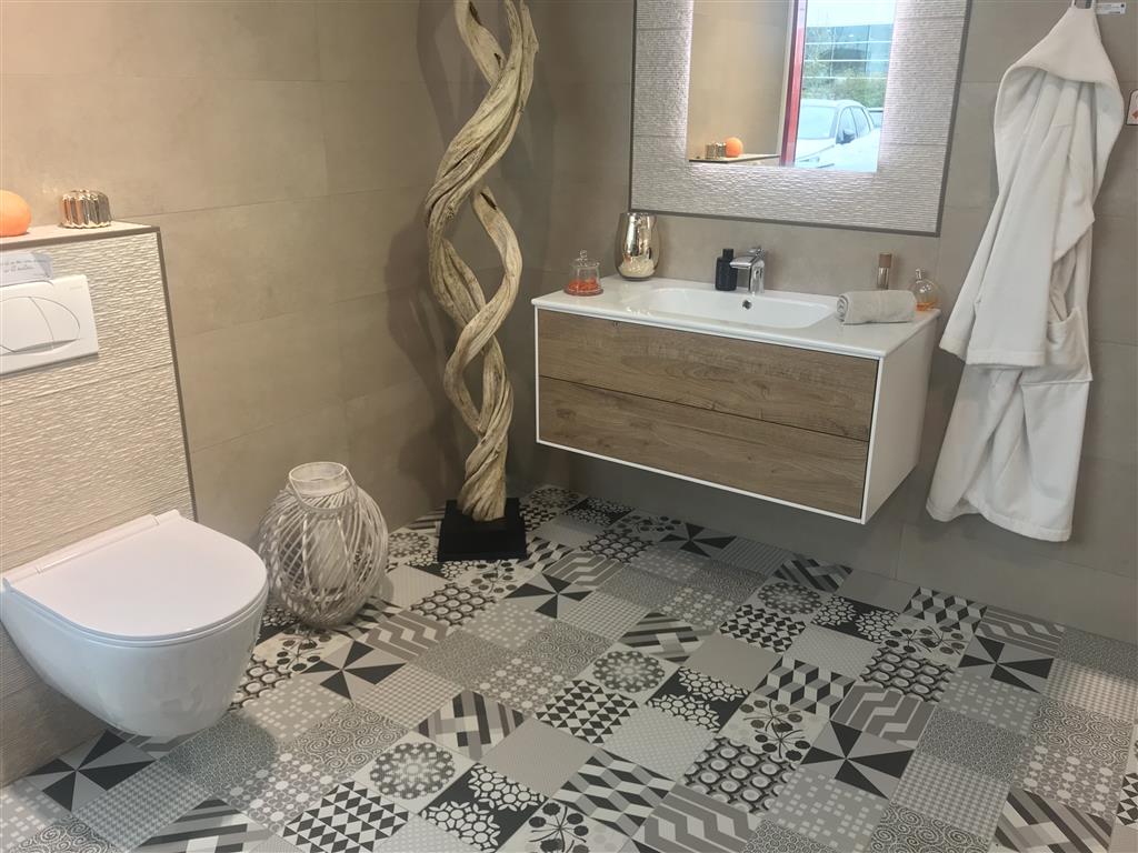 Kerion Neocim Studio Patchwork S01 vloertegel mat - kleur wit (foto 2)
