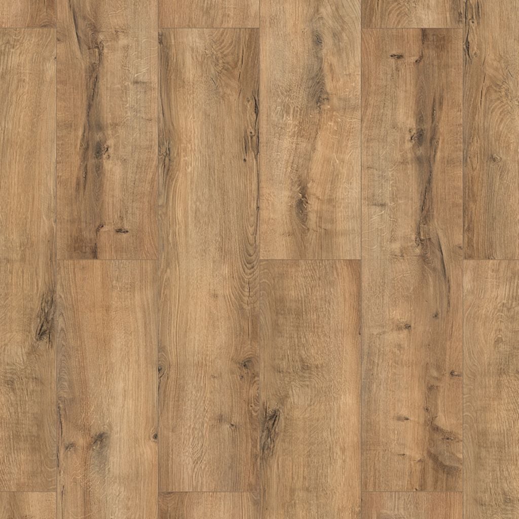Laminaat XL Oak natural grey WR - kleur grijs, rechte planken