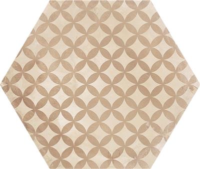 Marca Corona Terra Astro vers. C Esagono decortegel mat - kleur beige, hexagon