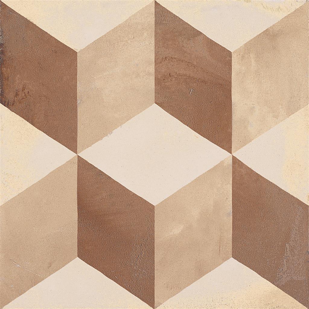 Marca Corona Terra Cubo vers. C Decor decortegel mat - kleur beige