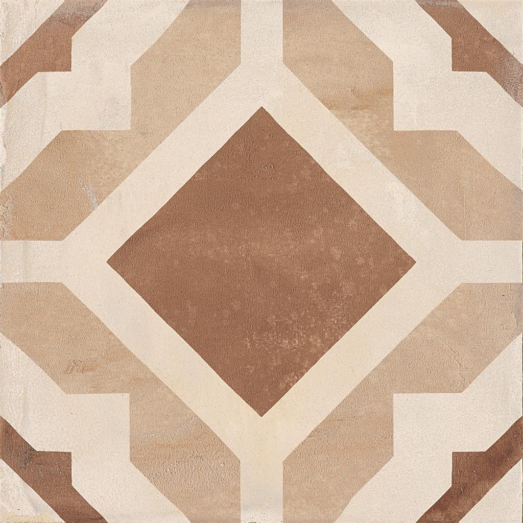 Marca Corona Terra Geometria vers. C Decor decortegel mat - kleur beige