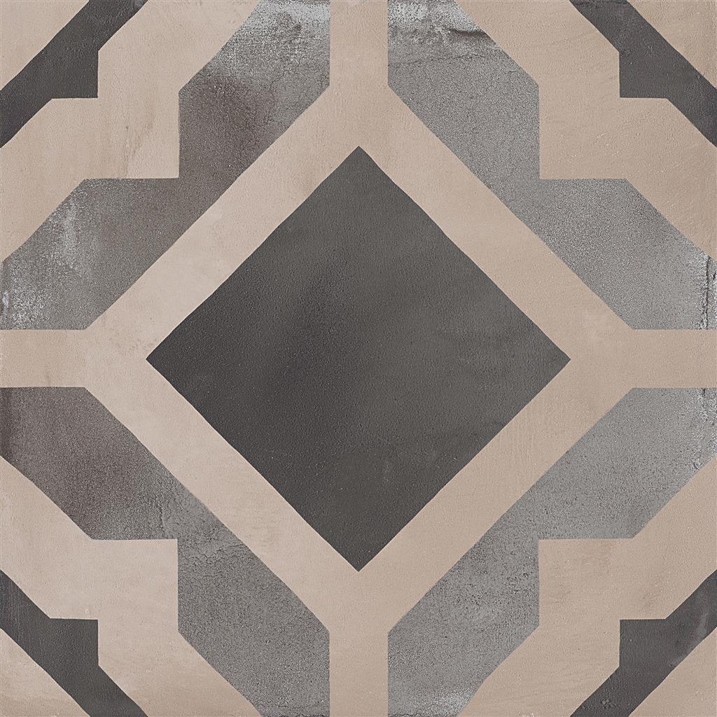 Marca Corona Terra Geometria vers. F Decor decortegel mat - kleur grijs