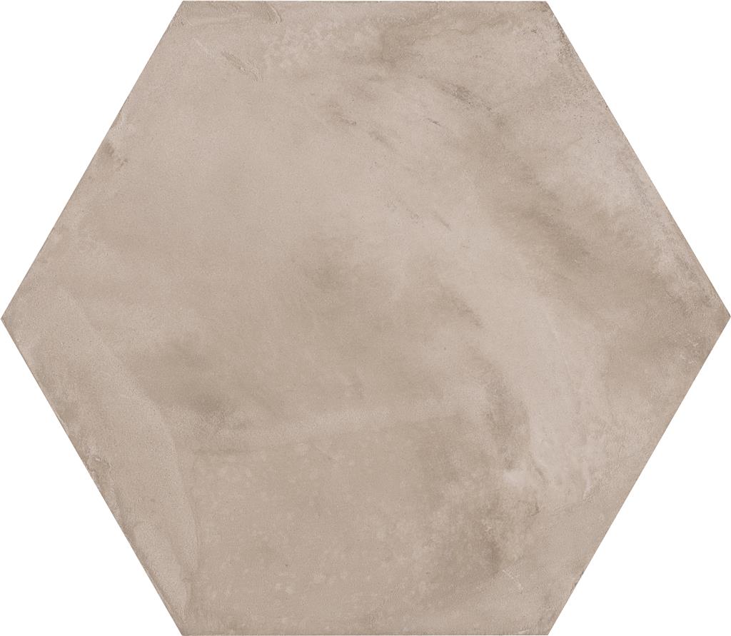 Marca Corona Terra Grigio Esagono vloertegel mat - kleur grijs, hexagon