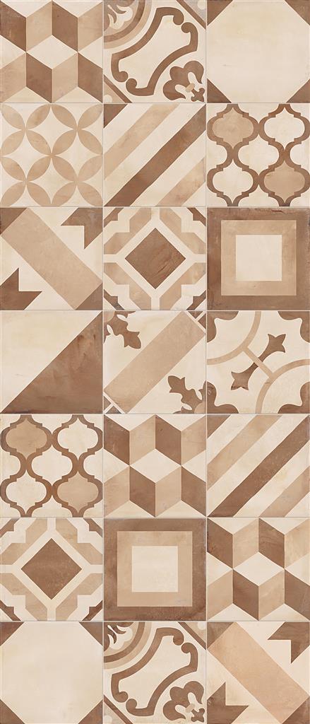 Marca Corona Terra MixDecori vers. C decortegel mat - kleur beige