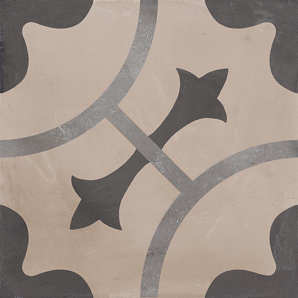 Marca Corona Terra Ornamento vers. F Decor decortegel mat - kleur grijs