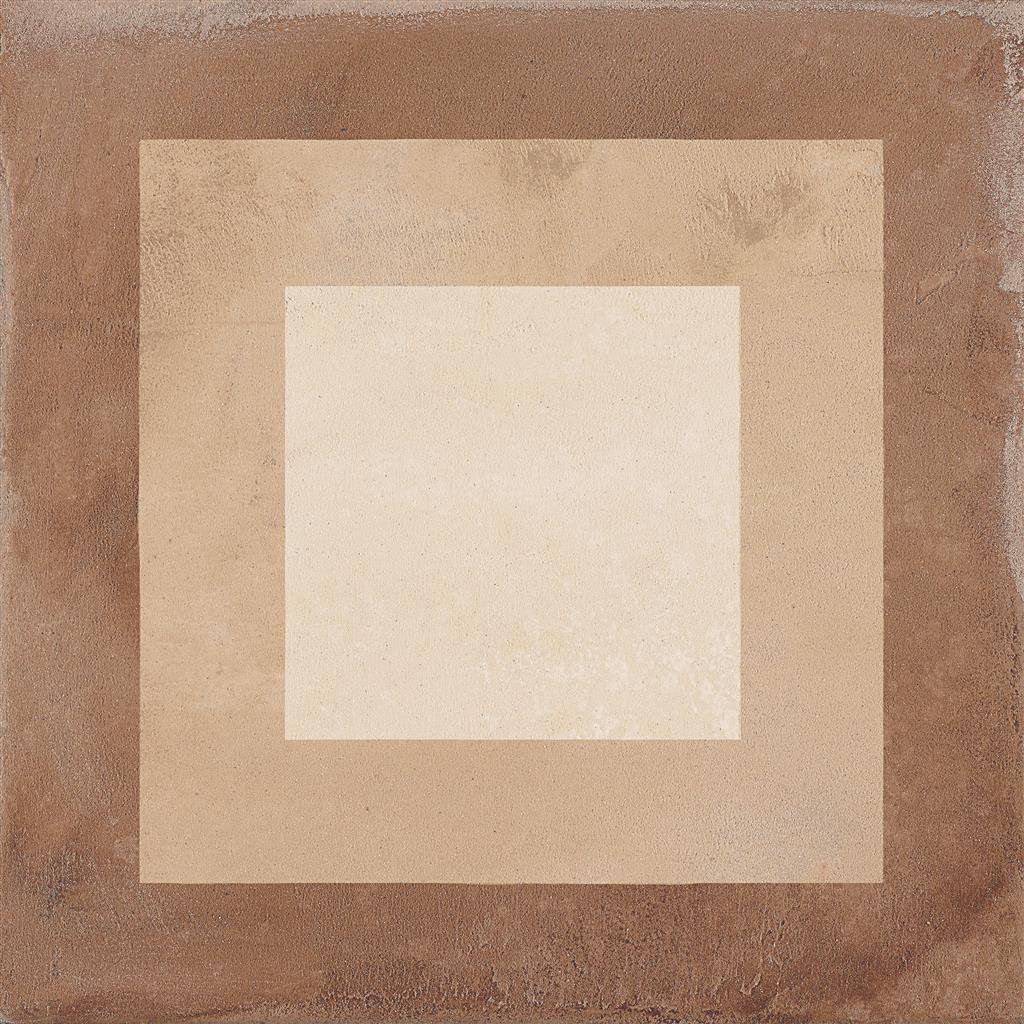 Marca Corona Terra Quadrato vers. C Decor decortegel mat - kleur beige