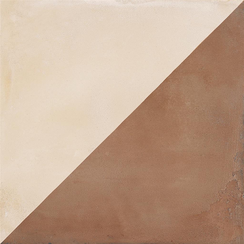 Marca Corona Terra Triangolo vers. C decortegel mat - kleur beige