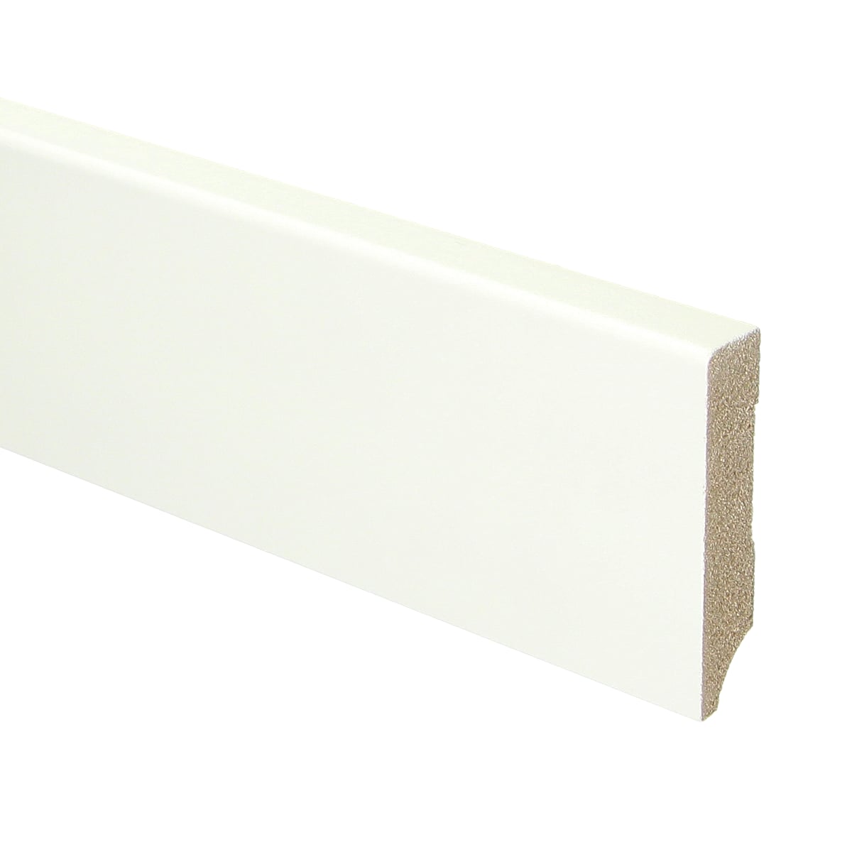 MDF plint 70x15 V313 wit gegrond recht