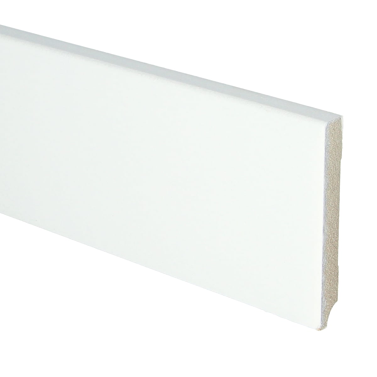 MDF plint 90x12 V313 wit gegrond recht
