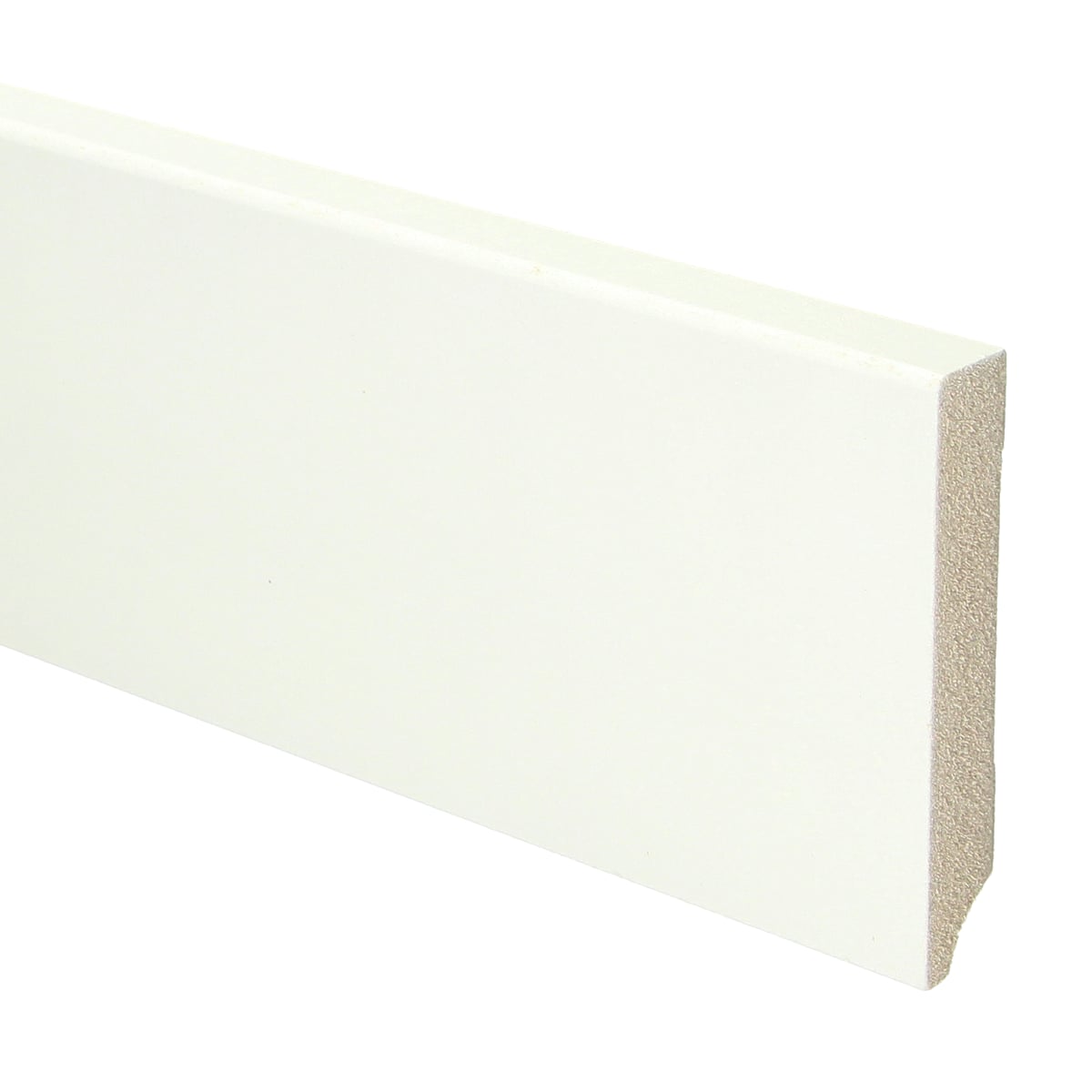 MDF plint 90x15 V313 wit gegrond recht