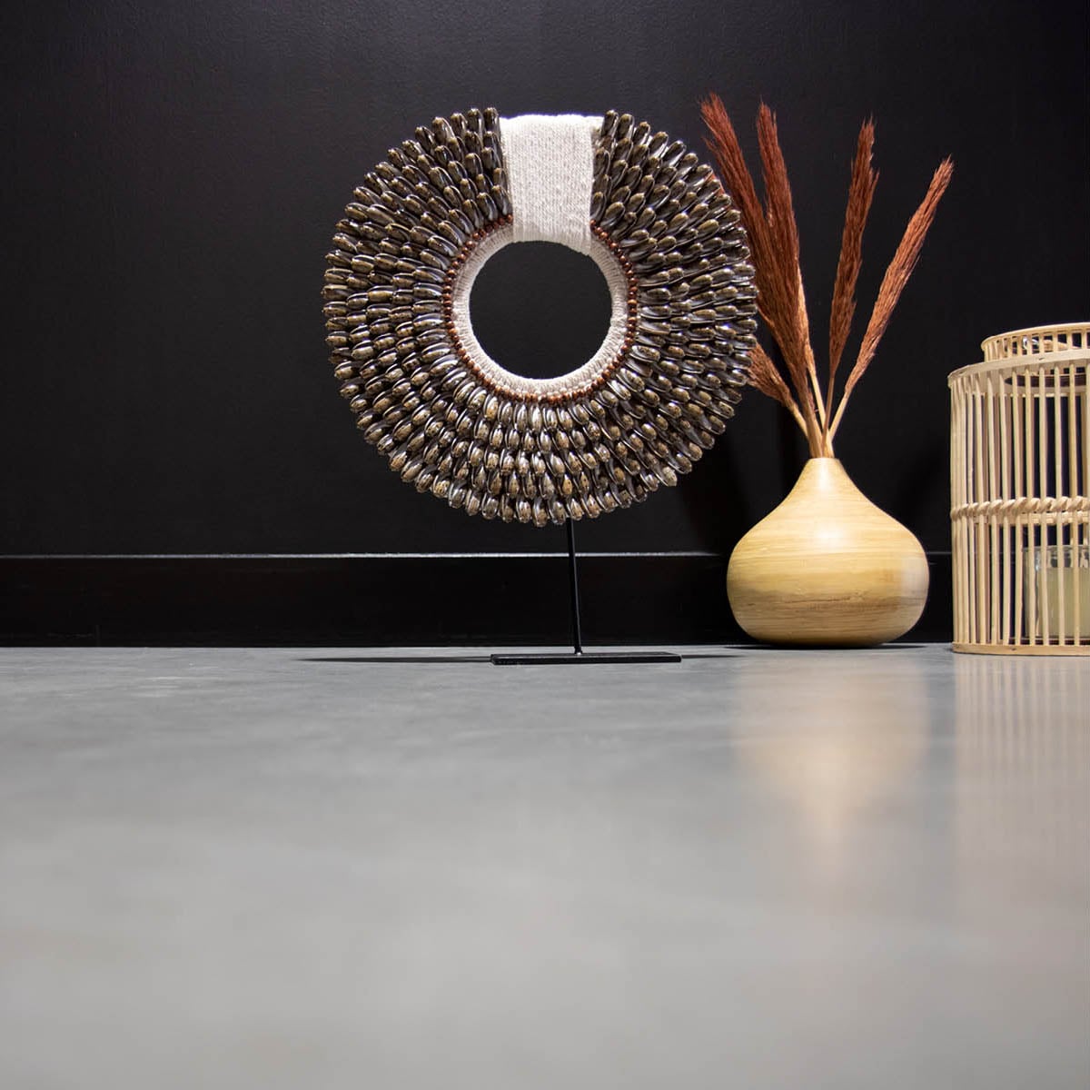 MDF plint recht 120x15 zwart gefolied