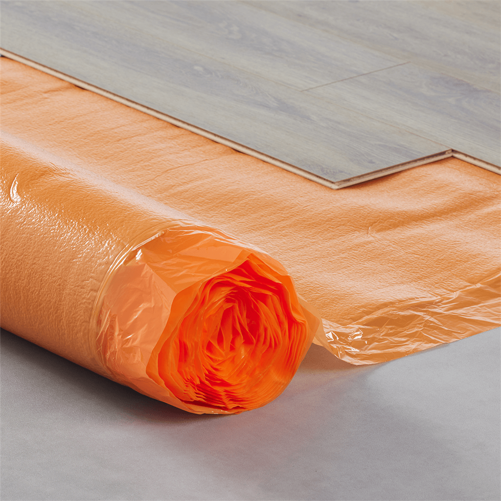 orange-line - ondervloer in oranje