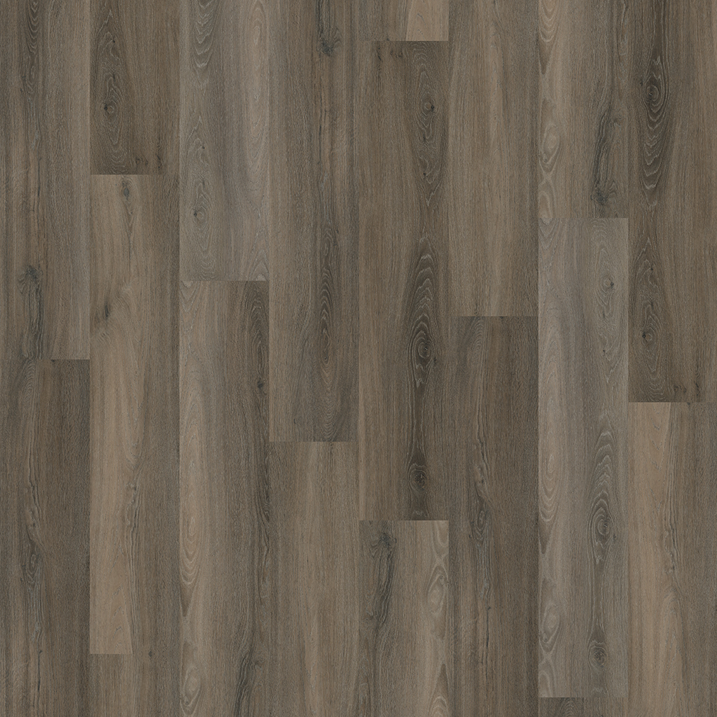 Paddington click SRC dark grey - PVC vloer in antraciet, rechte planken