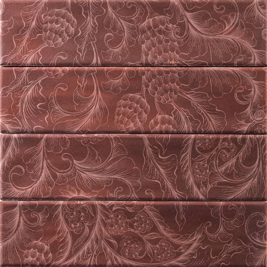 Pamesa Aurea Flos Rose decortegel mat - kleur roze (foto 3)