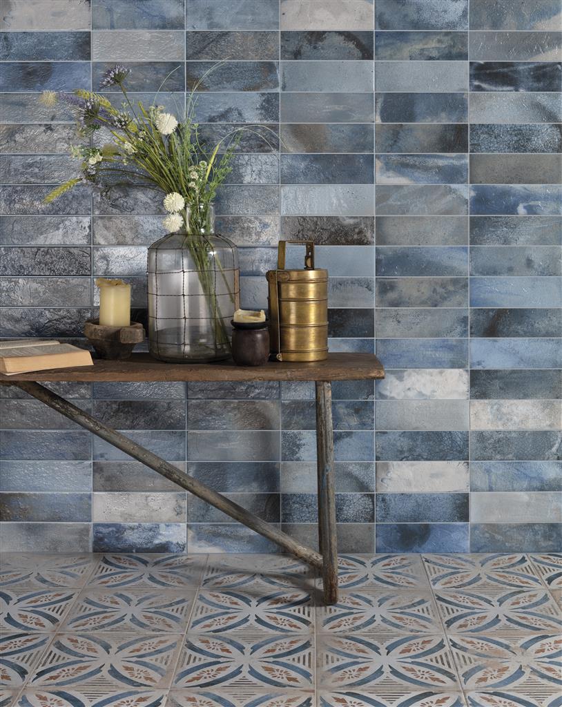 Peronda FS Raku Blue wandtegel mat - kleur blauw (foto 3)