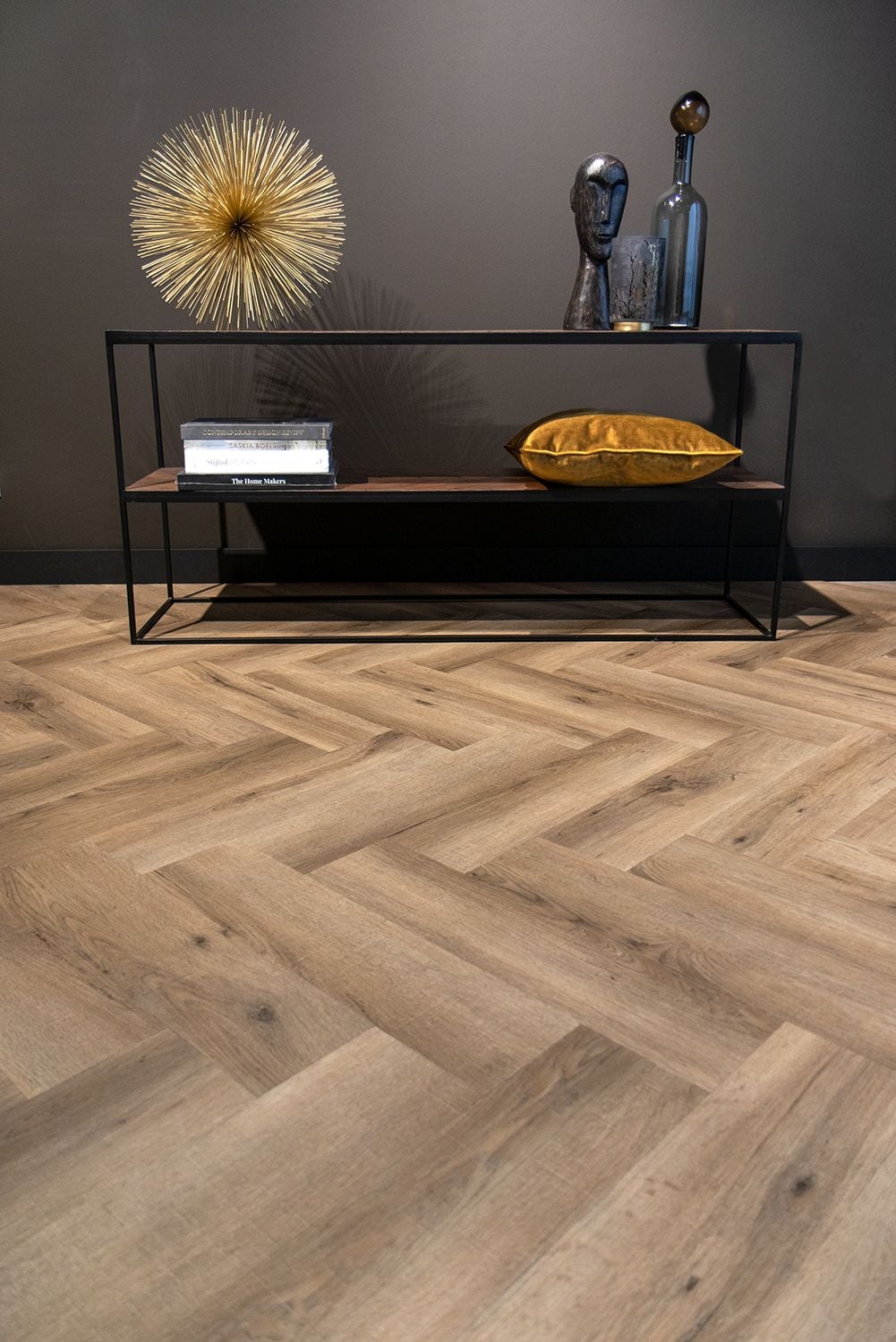 Gelasta Artline Visgraat 1221 Premium Oak Mystic - PVC vloer in bruin (foto 2)