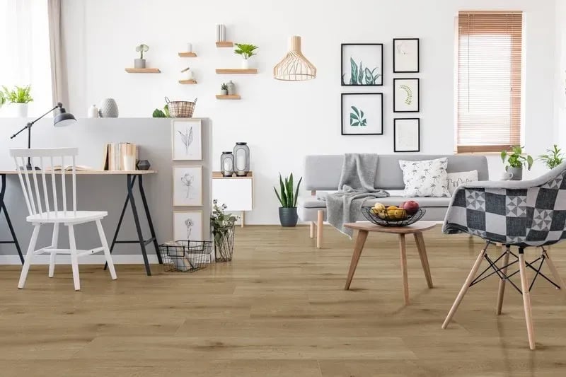 Gelasta Callisto Rigid Click 5103 Natural Oak Smoked - PVC vloer in bruin, rechte planken (foto 2)