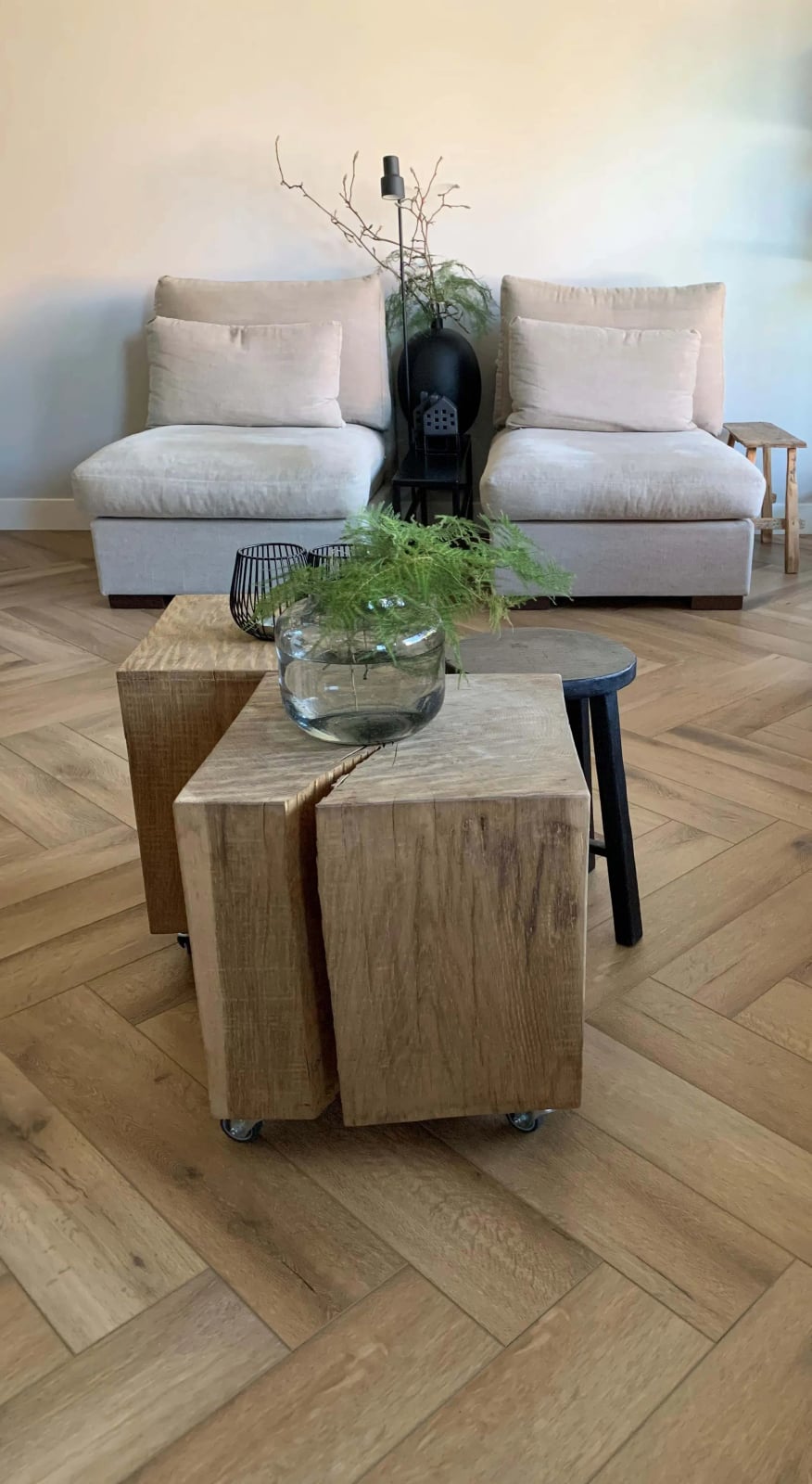 Gelasta Callisto Visgraat Rigid Click 5202 Natural Oak - PVC vloer in naturel eiken (foto 5)