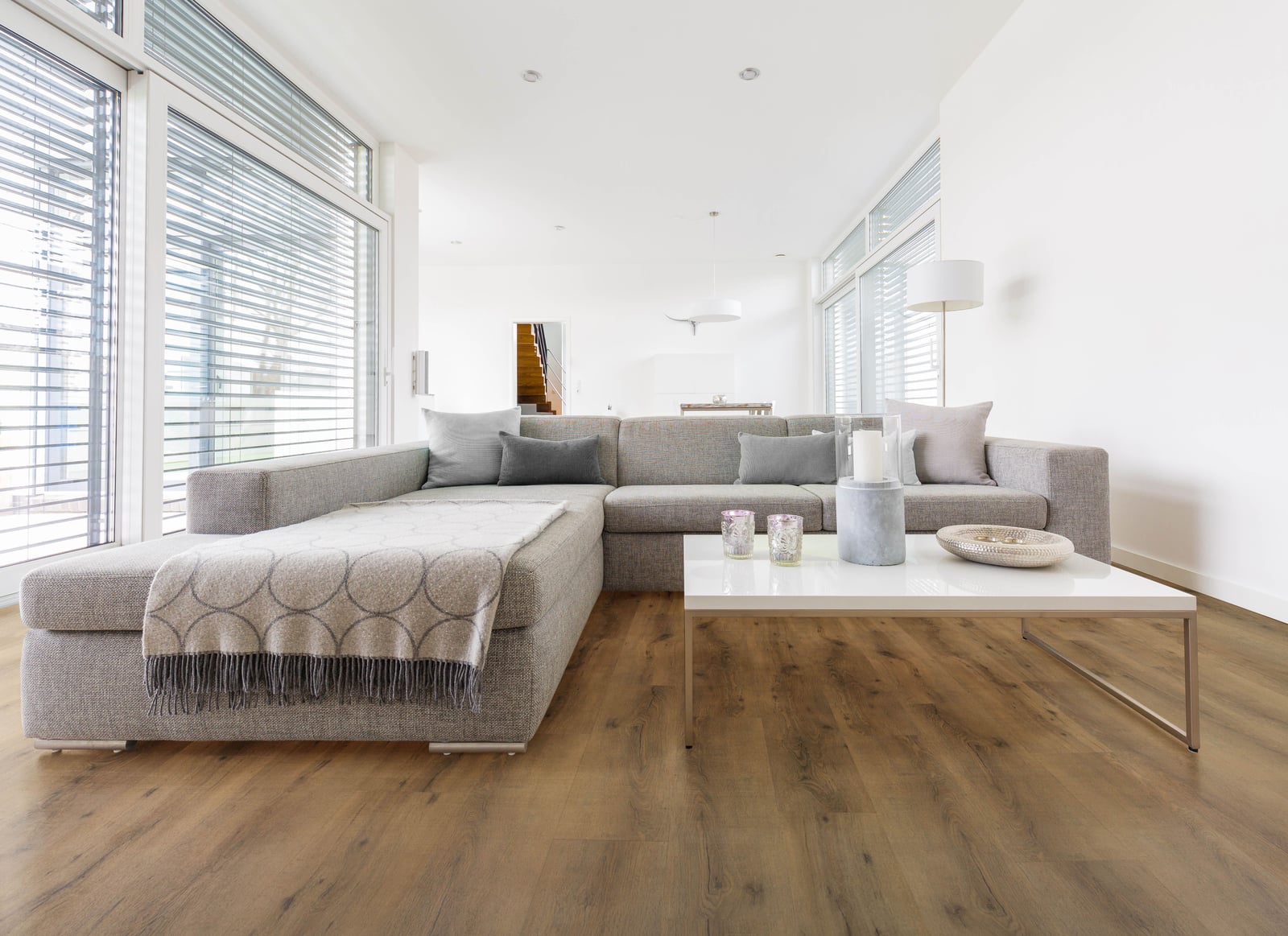 Gelasta City Rigid Click 5601 Smoked Oak Natural - PVC vloer in bruin, rechte planken (foto 4)