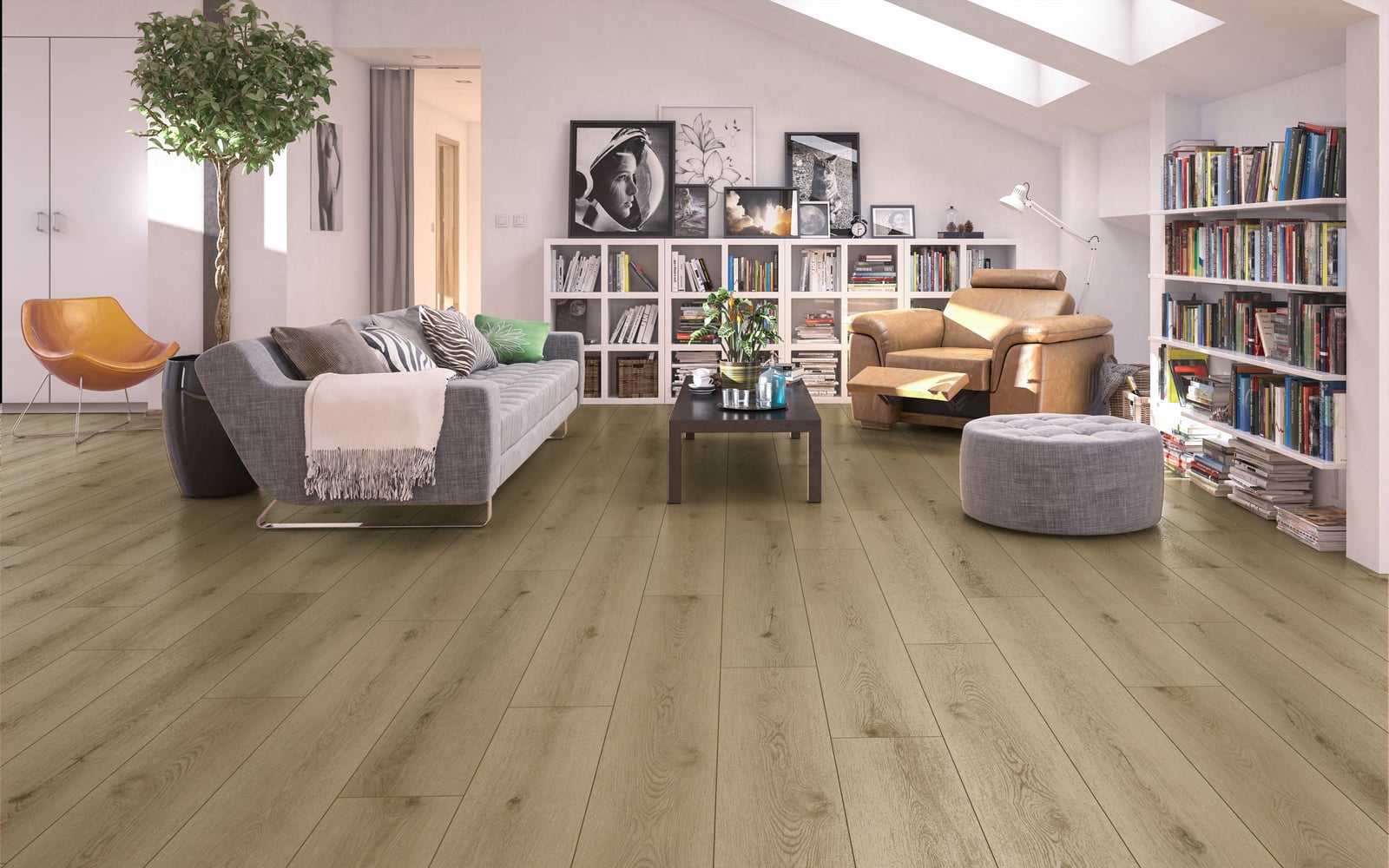 Gelasta Firmfit Silent 7501 Sierra Beige - PVC vloer, rechte planken (foto 2)