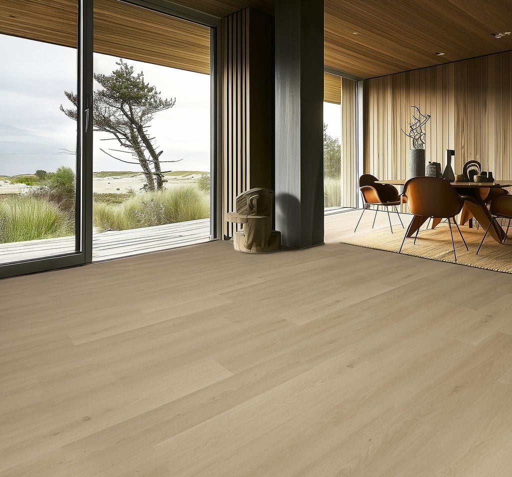 Gelasta Highland 2502 Desert - PVC vloer in beige, rechte planken (foto 4)