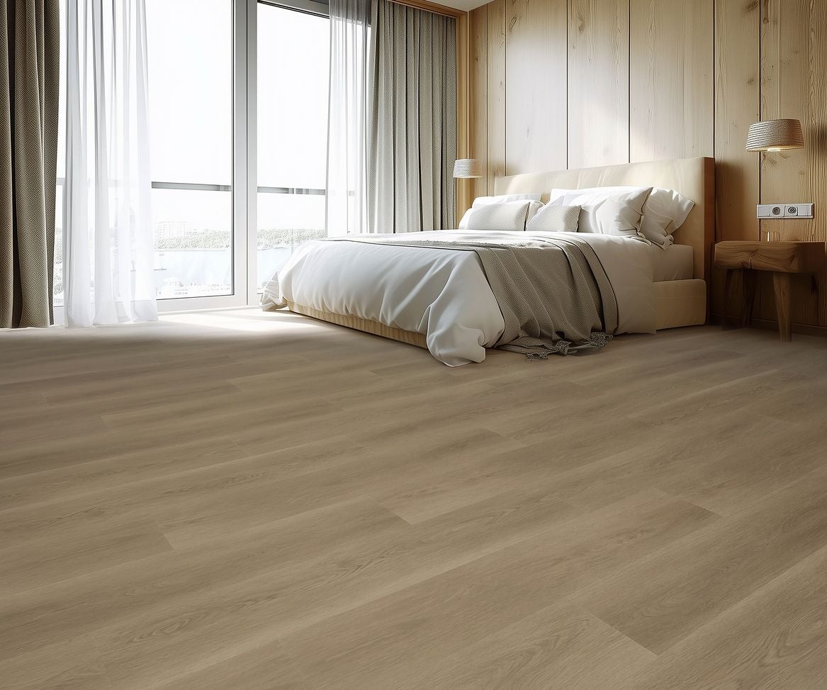 Gelasta Highland 2503 Naturel - PVC vloer in naturel eiken, rechte planken (foto 4)
