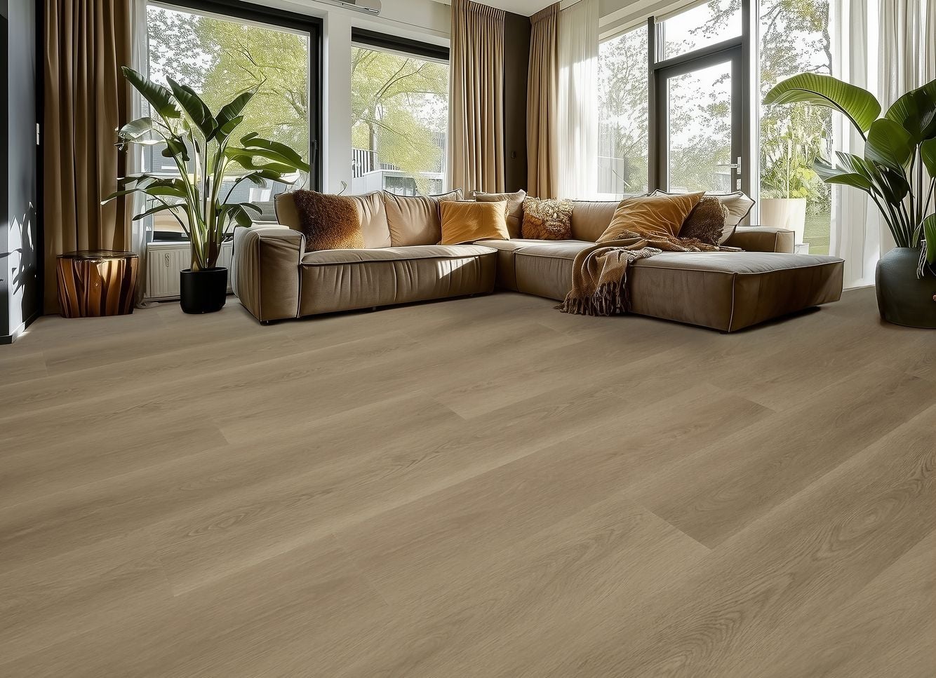 Gelasta Highland Rigid Click 3503 Naturel - PVC vloer in naturel eiken, rechte planken (foto 4)