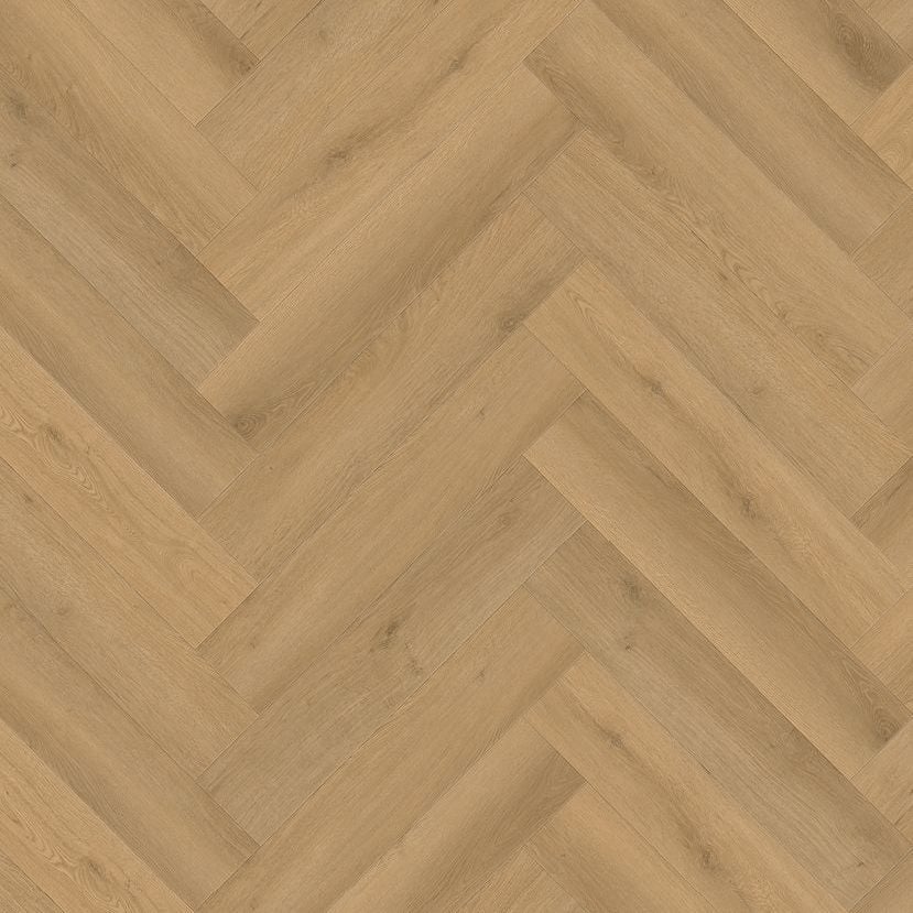 Gelasta Intense Walvisgraat Rigid Click 3400 Oak Light - PVC vloer in naturel eiken